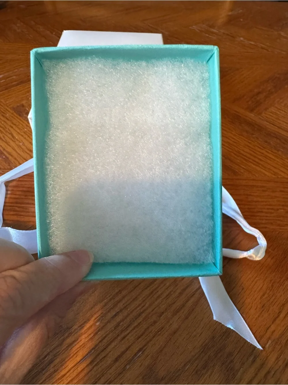 Tiffany & Co. Jewelry Box, Pouch & Ribbon